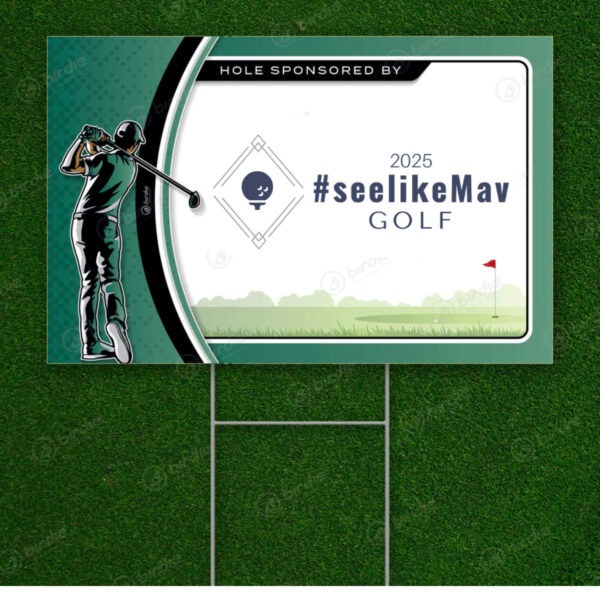 Golf Hole Sponsorship - #SeeLikeMav Charity Golf Tournament Eagle Harbor Golf Club Jacksonville Florida