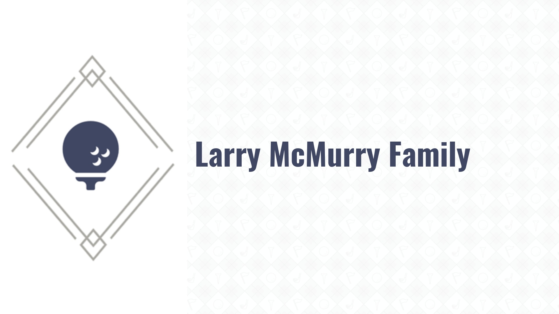 Larry McMurry Family